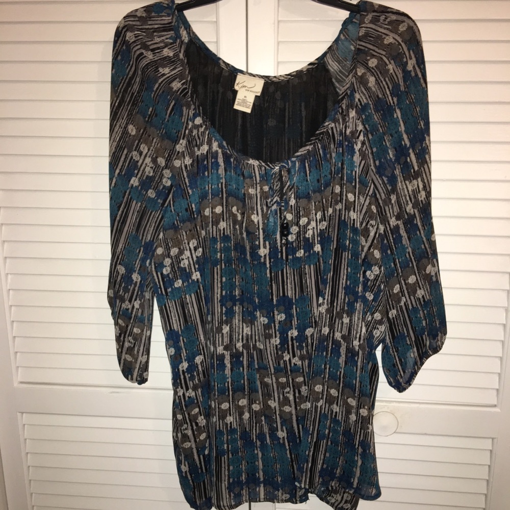 Long sleeve blouse